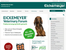 Tablet Screenshot of eickemeyer.de