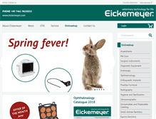 Tablet Screenshot of eickemeyer.com